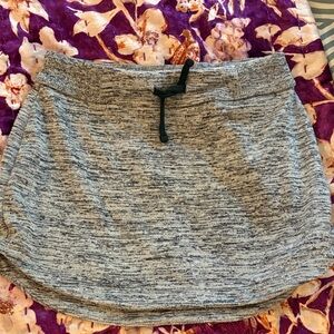 Athleta Girl Downplay Gray Skirt